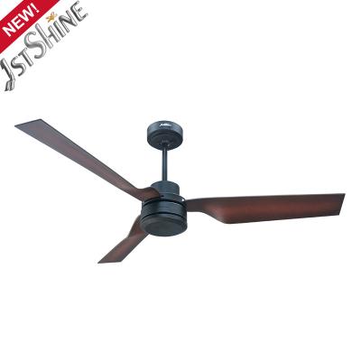 China 1stshine Plastic Blades Modern 52 Inch AC Motor Living Room Ceiling Fan 3 ABS Plastic Blades for sale