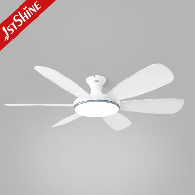 China With 1stshine 52 Inch DC Motor 6 Speeds ABS Decorative Led Ceiling Fan 1stshine Remote Control for sale