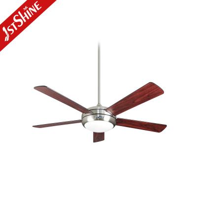 China Hot Selling 1stshine 52 Inch DC Motor 5 Blade Ceiling Fan Light For Bedroom for sale