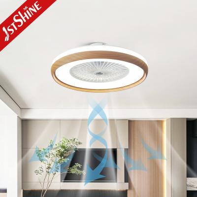 China With Light 1stshine DC Motor Energy Saving Mute Flush Mount Ceiling Fan With Light for sale