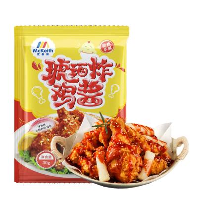 China Hot Red Hot Sauce 30 g Amber Fried Chicken Sauce 30 g Restaurant / Chain Store Home Use Use HACCP Product Korean Style for sale