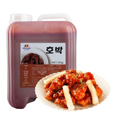 China Used for Korean Fried Chicken Fried Foods Sauce | 10 kilograms Amber Sauce Fried Chicken Sauce 10 kg/2 barrels/carton Fried Chicken Sauce for sale