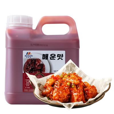 China Korean Chicken Fried Pure Natural Gravy Sauce | Hot Flavor Chicken Fried Sauce 5kg/4 Barrel Restaurant 5kg/carton/Store Use Red Chian Chili Sauce for sale