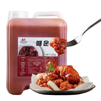 China Pure Natural 10 Kg Chicken Flavor Fried Sauce 10 Kg / 2 Sauce Large Quantity Low Price Hot Sauce In Barrel / Carton Provide Free Sample for sale