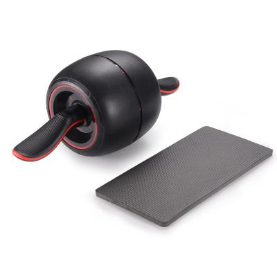 China Factory supplies universal abdomen rolls home gyms muscles rebound fitness ab wheel roller with kneeling pad for sale