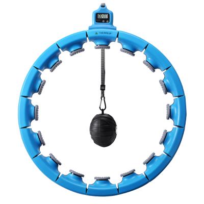 China Hot Sale Fitness Adjustable Polynesian Dance Adjustable Circles Smart Weighted Circles For Weight Loose for sale