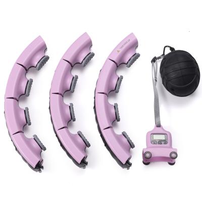 China Ladies Fitness Durable Home Exercise Equipment Weight Loss Adjustable Smart Magnetic Hola Circles for sale