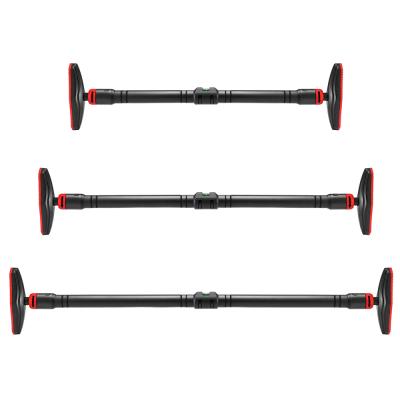 China Long Cushion Fitness Equipment Portable Black Push Up Bar Home Fitness Pull Up Bar for sale