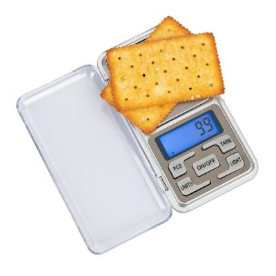 China WITH LID High Precision 0.01 X 500g Digital Pocket Scale Balance Jewelry Scales for sale