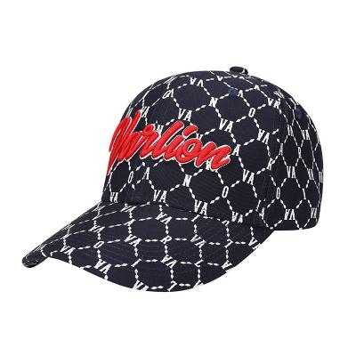 China Knit Hot selling embroidery custom logo laser holes rope 5 panel baseball hat golf hat sports hat for sale