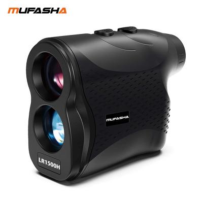 China MUFASHA LR1500H 905nm 1500m Range Finder Hunting Laser Bottom Rangefinder With Measure Function Size 105*82*43mm for sale