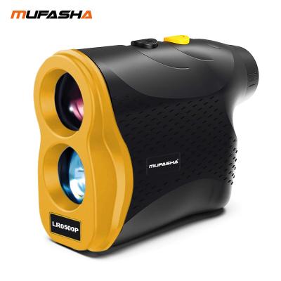 China MUFASHA LR0500P 500m laser distance meter rangefinder soft bag packed OEM 105*82*43mm laser rangefinders for sale