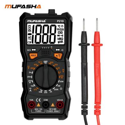 China MUFASHA P21B 2000 Count DC/AC NCV Digital Smart Multimeter P21B for sale