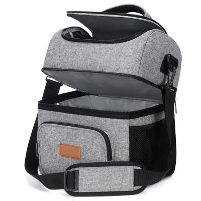 China Insulated Soft Sided Insulated Lunch Cooler Bag Leakproof Lightweight Compartment For Adults for sale