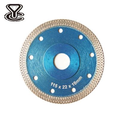 China Hot Pressing Angle Grinders High Efficiency X-turbo Diamond Saw Blade /5in Diamond Cutting Disc For Ceramic Tiles Fiberglass for sale