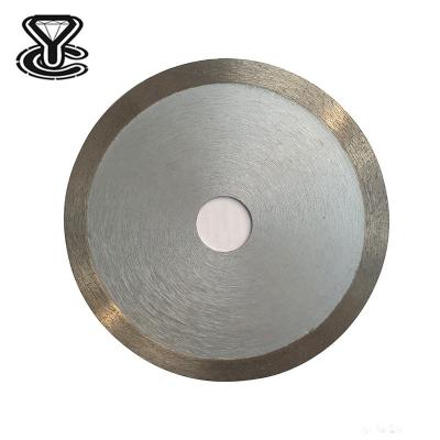 China Angle Grinders and Small Circular Saw Blades Factory Wholesale Continuous Toothless Diamond Saw Blades for Tiles for sale