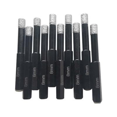 China Factory Price Granite Hard Tile Stone Dry Cut Marble 14mm Sharpest Cut Drill Bit Hexagon Leg Diameter 6mm 8mm10mm12mm High Quality for sale