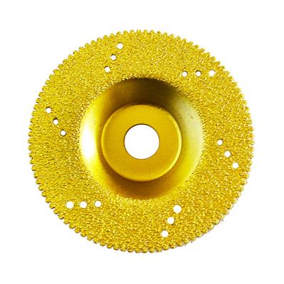 China Wet Or Dry Cup Cutting Vacuum Welded Cutting Blade For Marble , Granite for sale