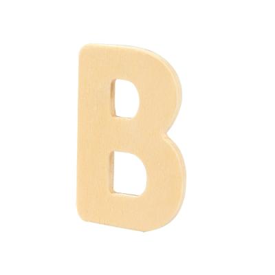 China China Alphabet Wooden Letters Crafts Decor Wooden Letters Unfinished Alphabet for sale