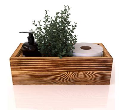 China Quality Assurance Sturdy Small Wooden Succulent Organizer Storage Box for sale