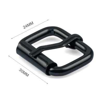 China Factory Wholesale Custom Roll Pin Buckles Iron Metal Nickel Free For Belts And Bags for sale