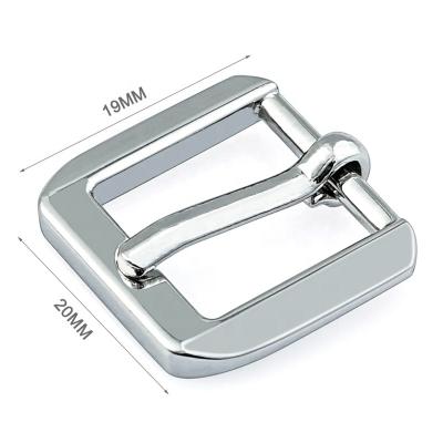 China Nickel Free Silver Metal Pin Buckle Manufacturers Wholesale Square Pin Buckle for Bag Shoulder for sale