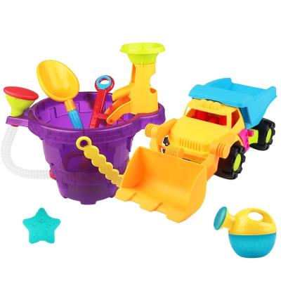 China Hot Water Entertainment Amazon Sale Sonny Pirate Ship Beach Toys Floating Sand Toys 10-Piece Set for sale