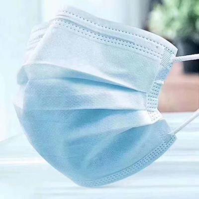 Cina Protezione eliminabile non tessuta della maschera di protezione del blu 3-Ply per industria/hotel in vendita