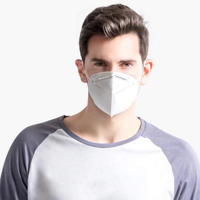 Cina Prova della polvere che piega la maschera di protezione eliminabile non tessuta della maschera FFP2 con Earloop elastico in vendita