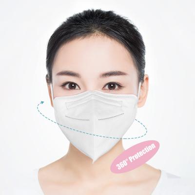 Cina Maschera piegante d'uso FFP2, maschera protettiva eliminabile dell'orecchio una protezione di 4 strati in vendita