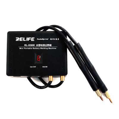 China Phone Battery Welding Relife Rl-936W Mirco Soldering Repair Tool Battery Welding Machine 6 Speed ​​Adjustable Phone Battery Spot Welding for sale