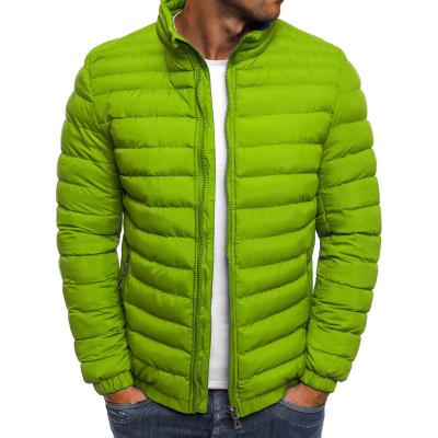 China Sale Solid Color Winter Coat Men's Sustainable Loose Warm Bubble Windproof Winter Windproof Plus Size Men's Jackets for sale