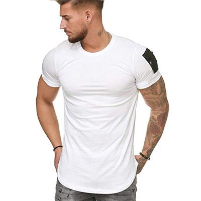 China New Summer Essential Quick Dry Short Sleeve Men's Breathable Round Neck Customized Logo T-Shirts for sale