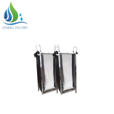 China Hotels module / 20m2 mbr membrane wastewater treatment reinforce PVDF mbr membrane price for sale