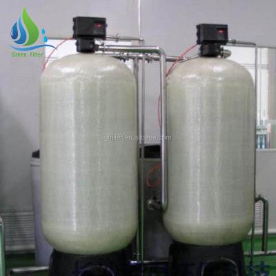 China Filtration Fiberglass Water Treatment Tanks 4872 FPR Top Open Water Filter Tank For Industrial RO System for sale