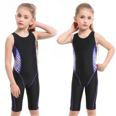 China Girls One-Piece Children's Swimwear Sports Competition Training Swimsuit Babies QUICK DRY Beachwear Swimwear for sale