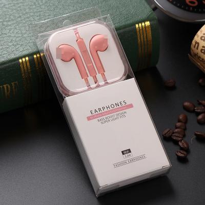 China New Arrival In-Ear Cable Earphone In Ear Stereo Hands Free 1.2M Earphone Headset For iphone for sale