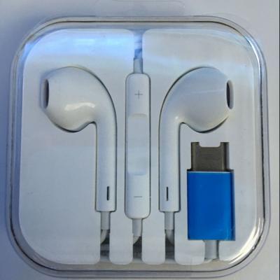 China In-Ear Type-C To 3.5Mm Earphone Cable Headphone Cheap Wired Earphone For Android for sale