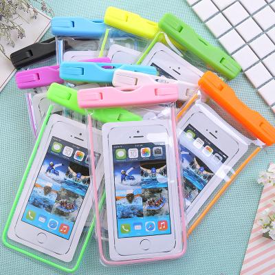 China Waterproof Anti-fall Universal PVC Smartphone Cell Phone Cases Waterproof Phone Bag For Iphone 13 for sale