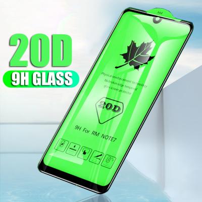 China 20D Anti-fingerprint protector transparent tempered glass film for iphone 12 11 pro Max Xsmax Xr X 8 7 screen film protector for sale