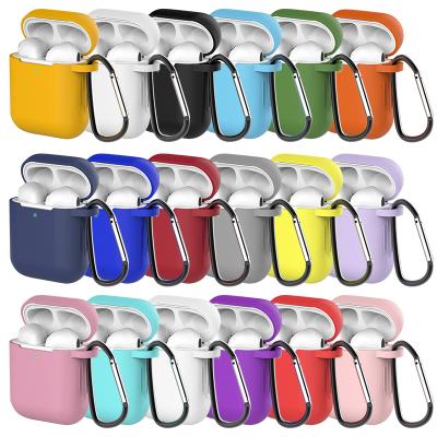 China New Lightweight Silicone Cases For Airpods 1 2nd Earphone Cover Luxury Protective Case For Apple For Airpods Case for sale