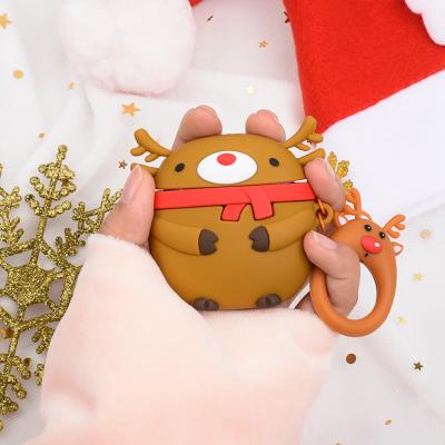 China 3D Cartoon Silicone Lightweight Cute Character Designs For Santa Shape For Apple Airpods Air Pods Cover 1 Case 2 for sale