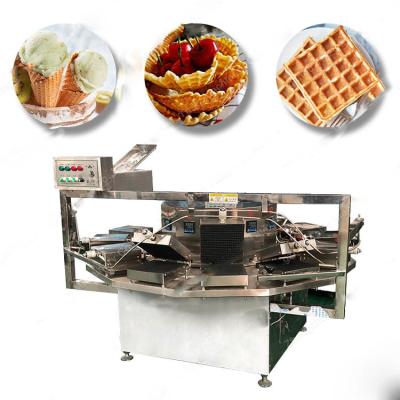 China automatischer Fütterungs1600Pc/H eiscreme-Waffel-Kegel, der Maschine herstellt zu verkaufen