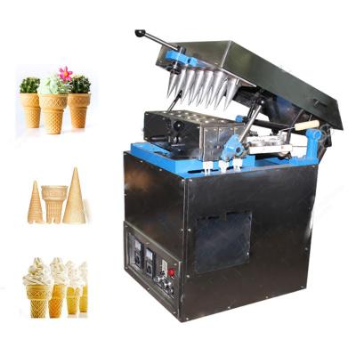 China Beverage Factory Semi Automatic Ice Cream Cone Machine for sale