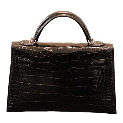 China High quality GENUINE LEATHER crocodile alligator brands original famous wholesale designer bags genuine leather for women for sale