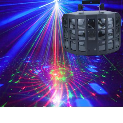 China Introduces Qixin 2022 Three Layer Butterfly Disco Stage Effect RGBW 4in1 50w Laser Lighting Sound Control for sale