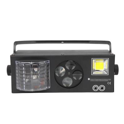 China Butterfly Qixin low price laser Lorenz 2022 effect led gobo projector strobe 4in1 led stage light for sale