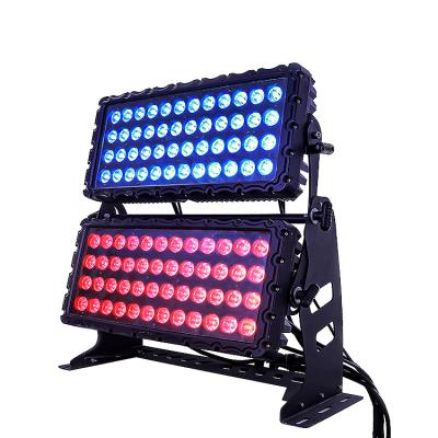 China Qixin Red Hot Vendor 96*10W Outdoor Waterproof 2022 City Color RGBW Strobe Stage Lighting Dmx Led Wall Washer Light for sale