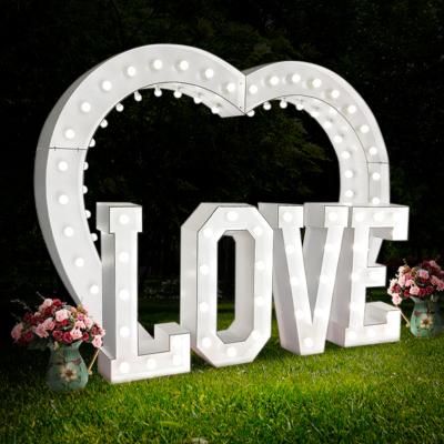 China Buildings Qixin Light Marquee Sign LED Table Giant 2022 4ft marquee letters like in nyc wedding number 4ft marquee letters for sale