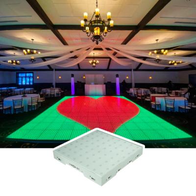 China Introduces 2022 new style of Qixin Portable Wireless LED Dance Floor Star-lit for Party Wedding for sale